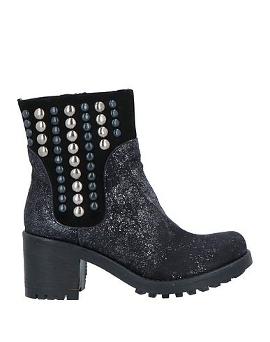 SGN GIANCARLO PAOLI Ankle boot Black Soft Leather