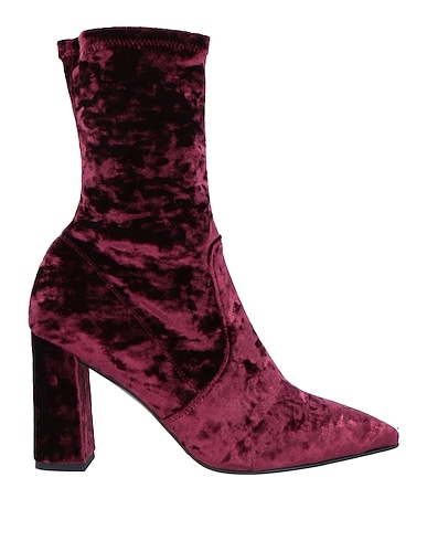J|D JULIE DEE Ankle boot Plum Soft Leather