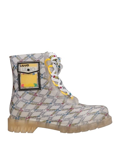 LIU •JO Ankle boot White Rubber