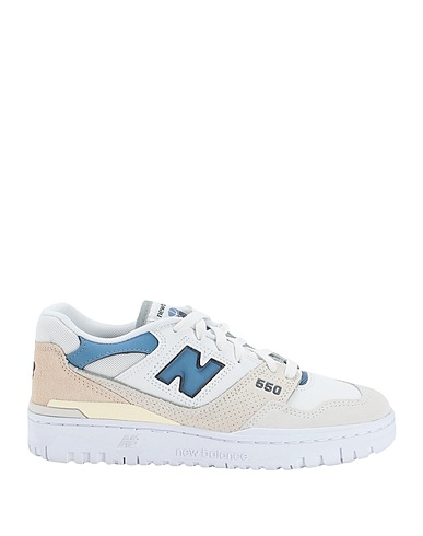 NEW BALANCE Sneakers 550
 Ivory Leather, Textile fibres