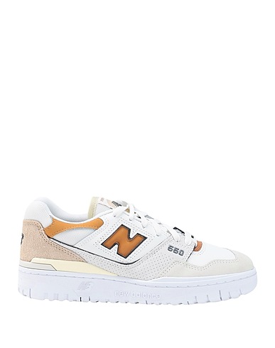 NEW BALANCE Sneakers 550
 Ivory Leather, Textile fibers