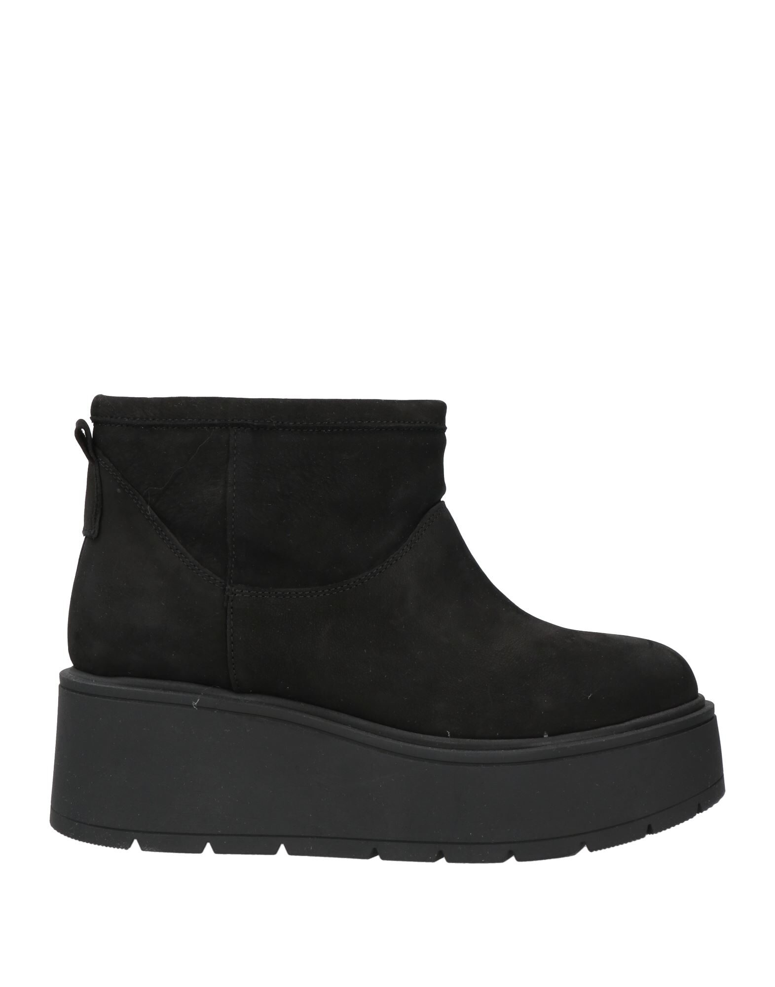 UGG ブラック ショートブーツ CLASSIC MINI PLATFORM | ショートブーツ ブラック レディース | YOOX
