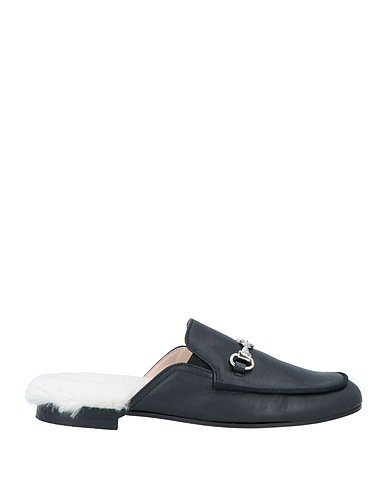 FLORENS Mules and clogs Black Soft Leather