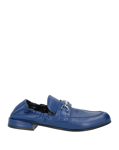STELE Loafers Blue Soft Leather