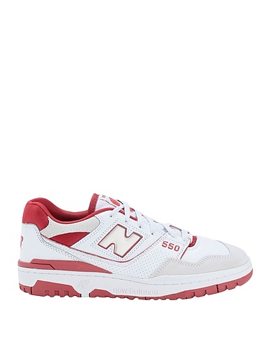 NEW BALANCE Sneakers 550
 Ivory Leather, Textile fibres