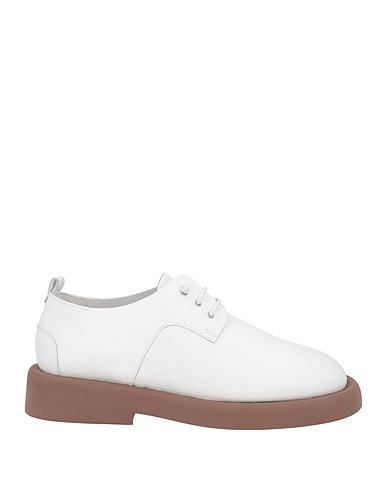 MARSÈLL Laced shoes White Calfskin