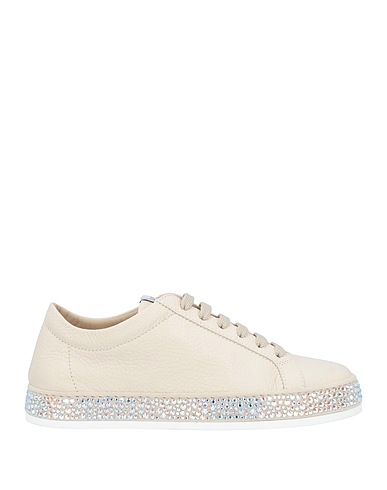 LE SILLA Sneakers Beige Leather
