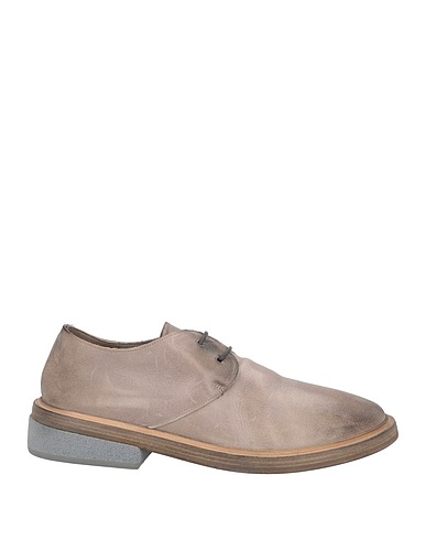 MARSÈLL Laced shoes Grey Soft Leather