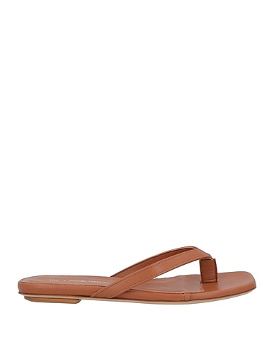 GIA x PERNILLE TEISBAEK Infradito Marrone Pelle