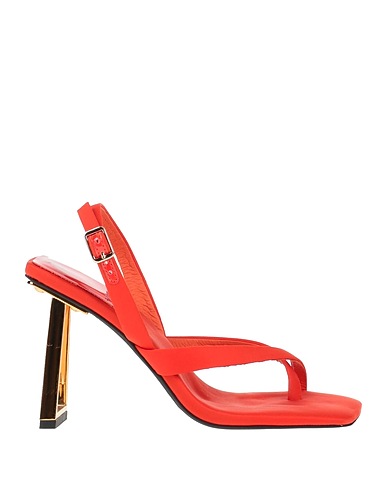 JEFFREY CAMPBELL Flip flops Orange Textile fibres