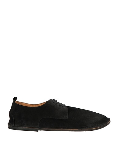 MARSÈLL Laced shoes Black Soft Leather