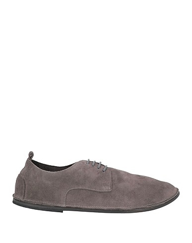 MARSÈLL Laced shoes Grey Soft Leather
