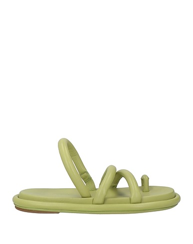 MARSÈLL Flip flops Sage green Calfskin