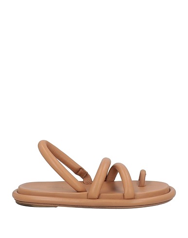 MARSÈLL Flip flops Light brown Calfskin