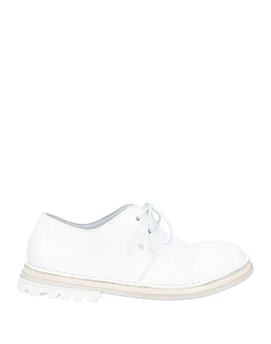 MARSÈLL Laced shoes White Soft Leather