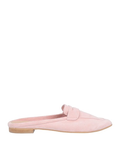 EDWARD Mules and clogs Pink Leather