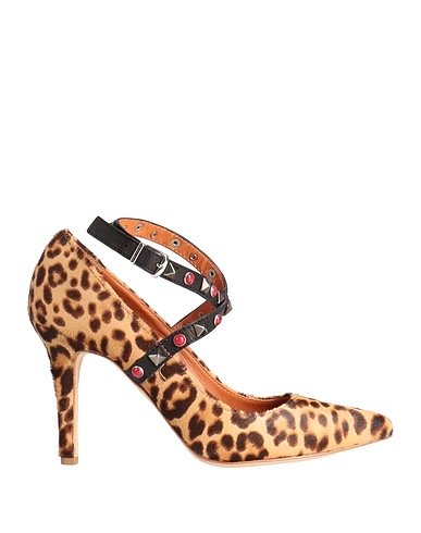 VIA ROMA 15 Pumps Sand Leder