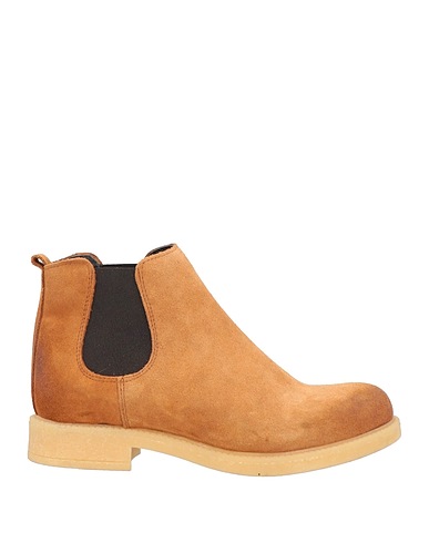 STELE Stiefelette Kamel Leder
