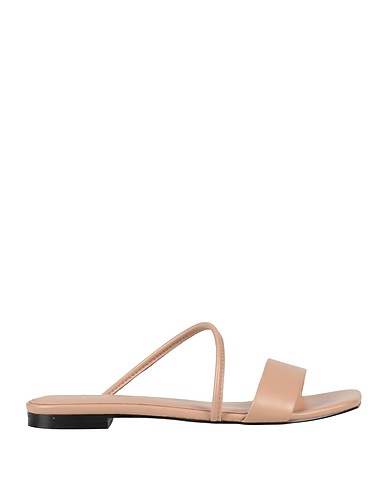 MARA & MINE Sandals Beige Soft Leather