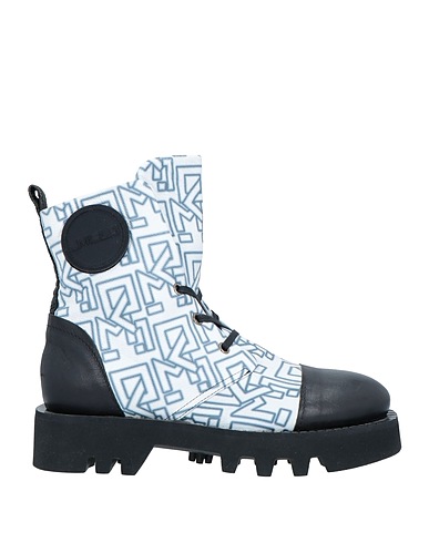 MALLONI Ankle boot White Soft Leather