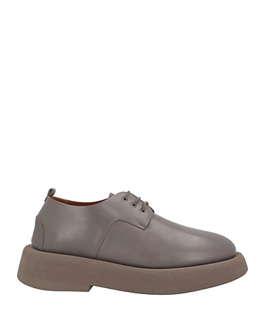 MARSÈLL Laced shoes Grey Calfskin