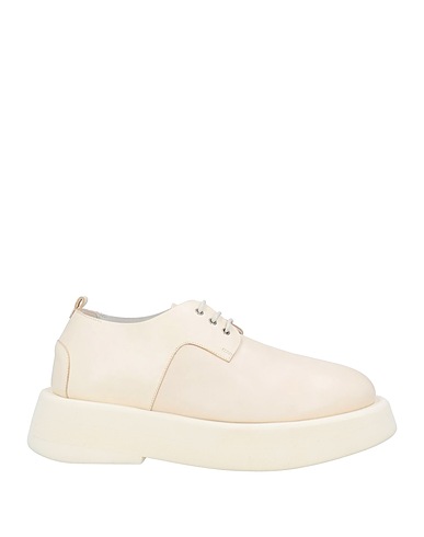 MARSÈLL Laced shoes Ivory Calfskin
