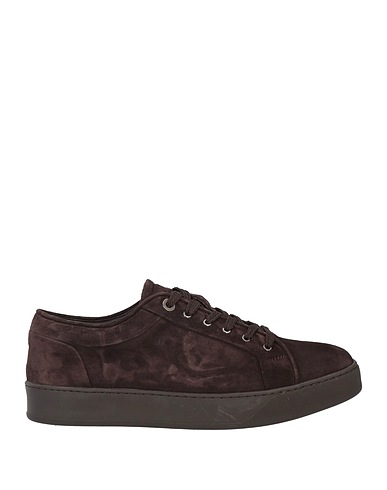 MOORER Sneakers Dark brown Soft Leather