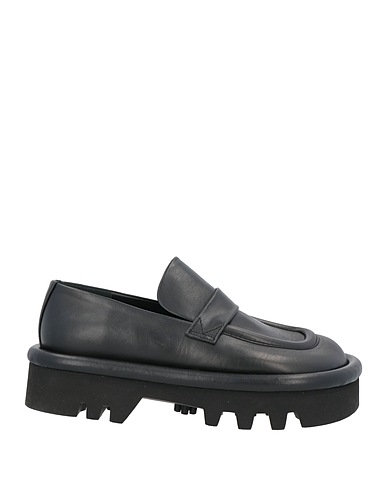 JW ANDERSON Mokassins Schwarz Leder, Andere Fasern