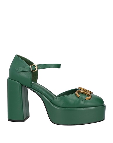 JEANNOT Pump Emerald green Soft Leather