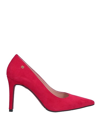 CUPLÉ Pump Garnet Textile fibers