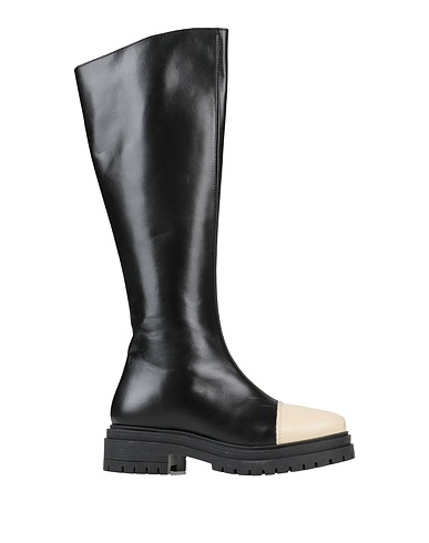 CUPLÉ Boots Black Soft Leather