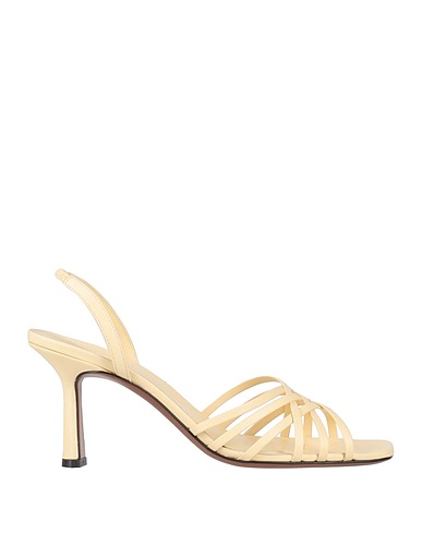 NEOUS Sandals Cream Soft Leather