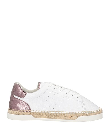 CANAL ST MARTIN Espadrilles White Soft Leather