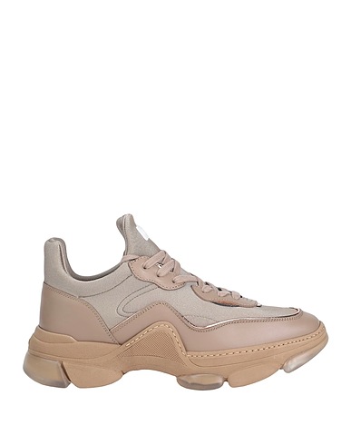 FURLA スニーカー WONDERFURLA SLIP-ON SNEAKER T.
 ライトブラウン ナイロン 45% / 革（なめし加工） 28% / ポリウレタン 12% / ポリウレタン 10% / ポリ塩化ビニル 5%