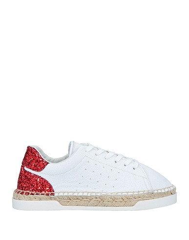 CANAL ST MARTIN Espadrilles White Soft Leather
