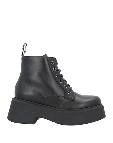 PATRIZIA PEPE Ankle boot Black 100% Soft Leather