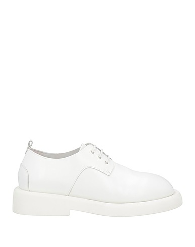 MARSÈLL Laced shoes White Calfskin