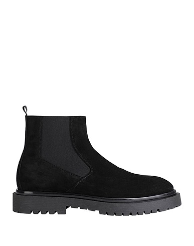 ARTIGIANI AURELIO GIOCONDI Ankle boot Black Leather