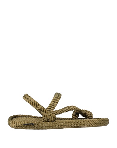 BOHONOMAD Espadrilles Military green Textile fibres