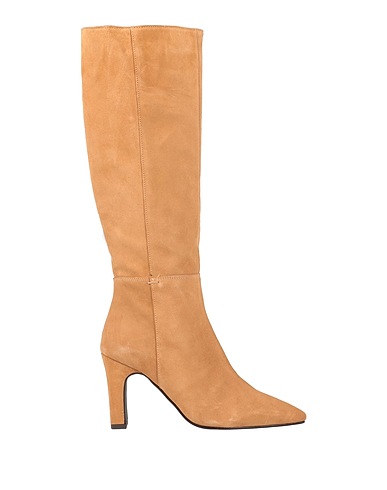 PAOLA FERRI Stiefel Kamel Leder