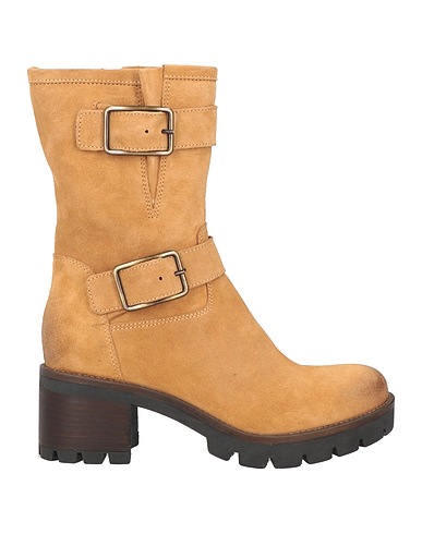 PAOLA FERRI Ankle boot Camel Leather