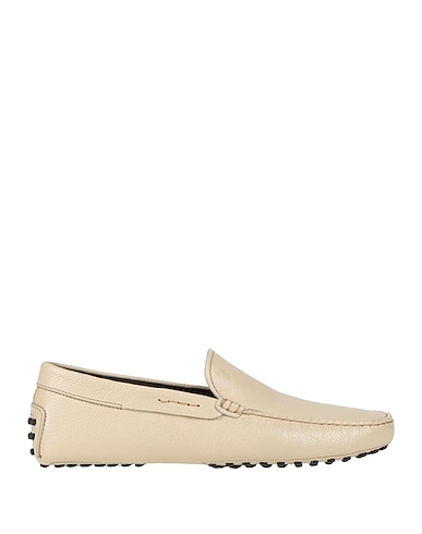 TOD'S Loafers Beige Soft Leather