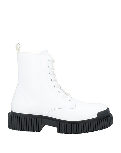 ARMANI EXCHANGE Ankle boot White Leather