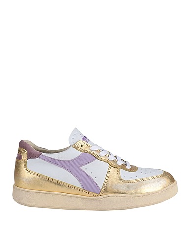 DIADORA HERITAGE 스니커즈 MI BASKET LOW METALLIC DIRTY
 골드 가죽