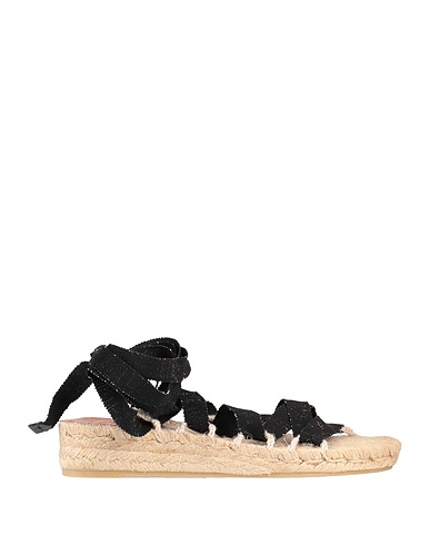 CASTAÑER Espadrilles Black Textile fibers