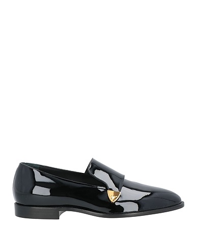 GIUSEPPE ZANOTTI Loafers Black Soft Leather