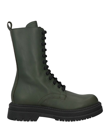 MICH SIMON Ankle boot Military green Soft Leather