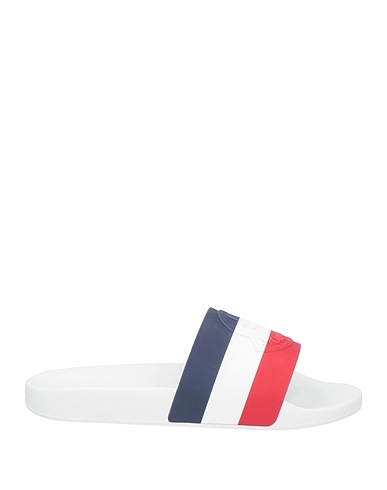MONCLER Sandals White Textile fibers