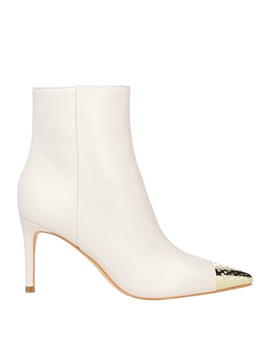 GUESS Stiefelette Elfenbein Leder