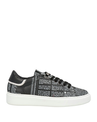 JOHN GALLIANO Sneakers Black Calfskin